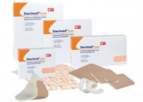 Sterimed® Foam sterile wound dressings of polyurethane foam